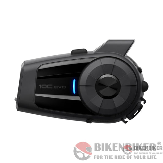10C Evo Motorcycle Bluetooth Camera & Communication System (With Hd Speakers) - Sena Device