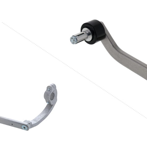 ಡುಕಾಟಿ ಮಲ್ಟಿಸ್ಟ್ರಾಡಾ V4 ಗಾಗಿ ಹ್ಯಾಂಡ್ಗಾರ್ಡ್ ಮೌಂಟ್ - ಬಾರ್ಕ್ಬಸ್ಟರ್ಸ್