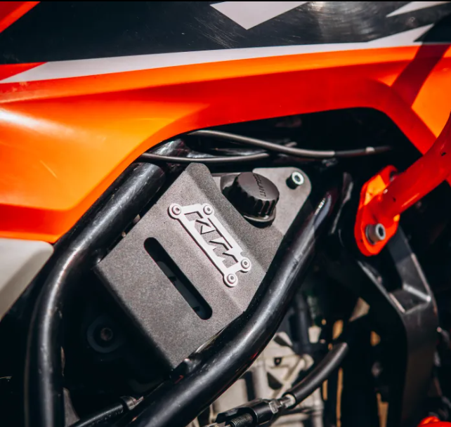Coolant Oil Guard (Black) For KTM Adventure 390 (2025) - Zana
