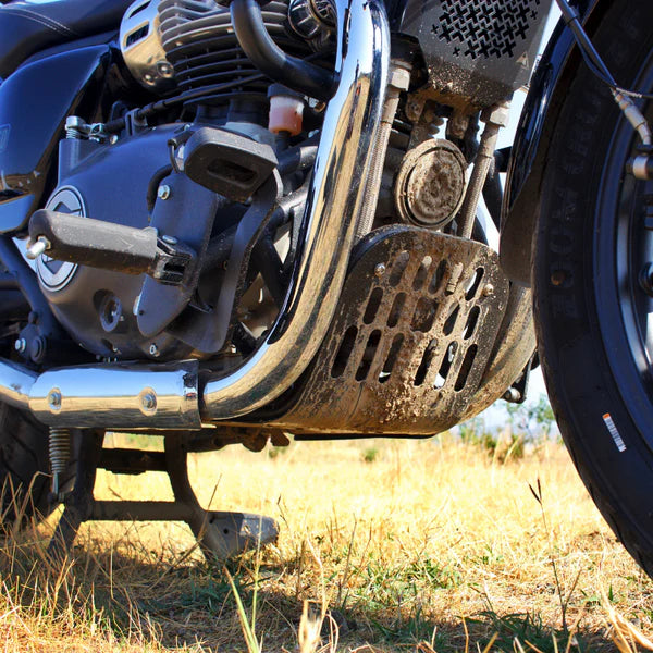 ರಾಯಲ್ ಎನ್ಫೀಲ್ಡ್ ಸೂಪರ್ ಮೀಟಿಯರ್ 650 ಗಾಗಿ ಬ್ಯಾಷ್ ಪ್ಲೇಟ್ - ಆಟೋ ಎಂಜಿನ್