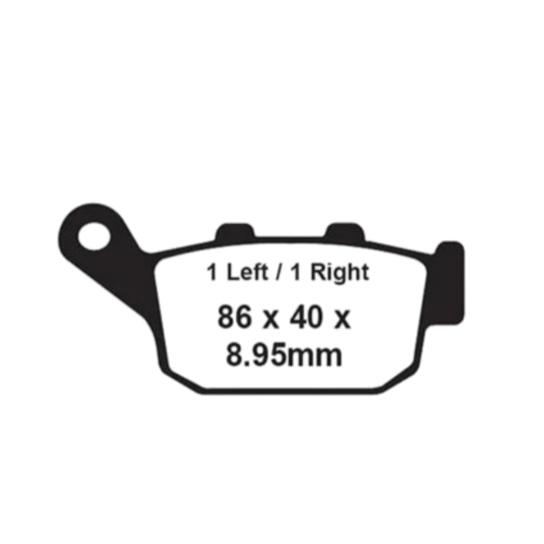 Fully Rear Sintered Brake Pads - EBC Brakes