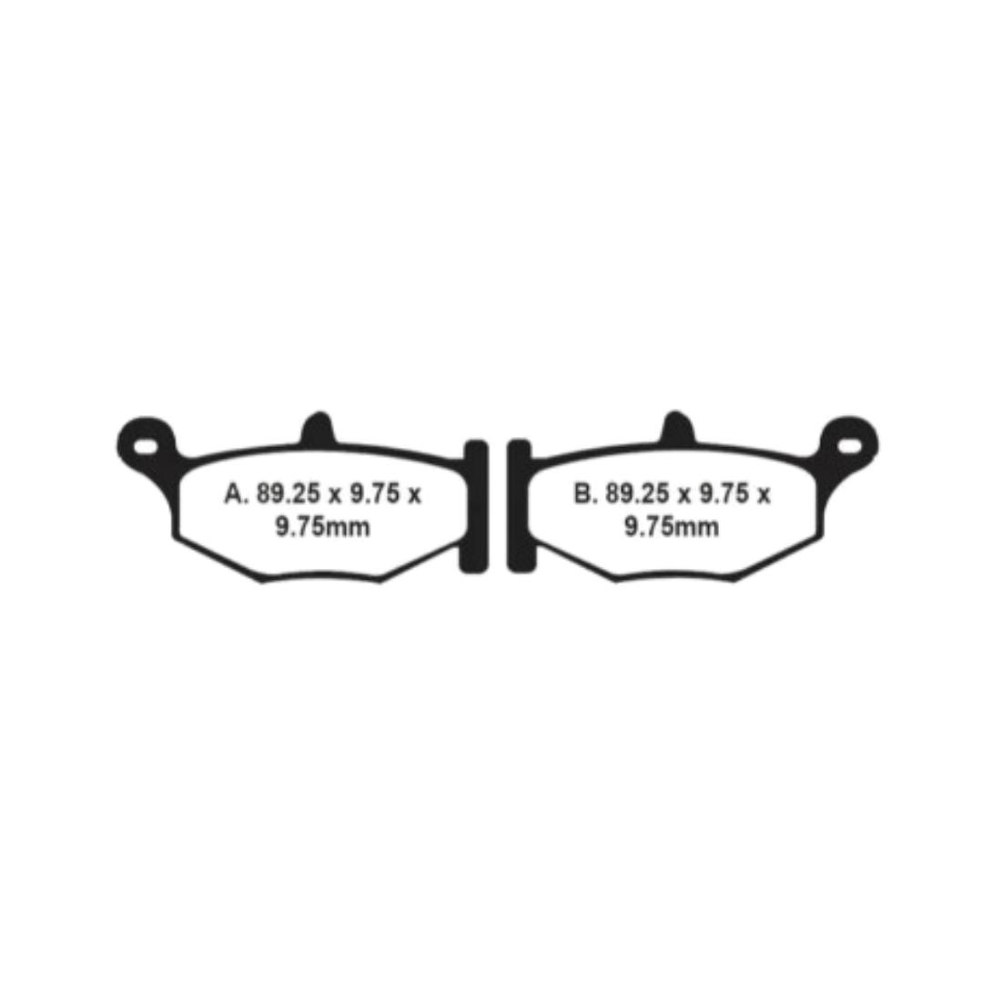 Fully Rear Sintered Brake Pads - EBC Brakes