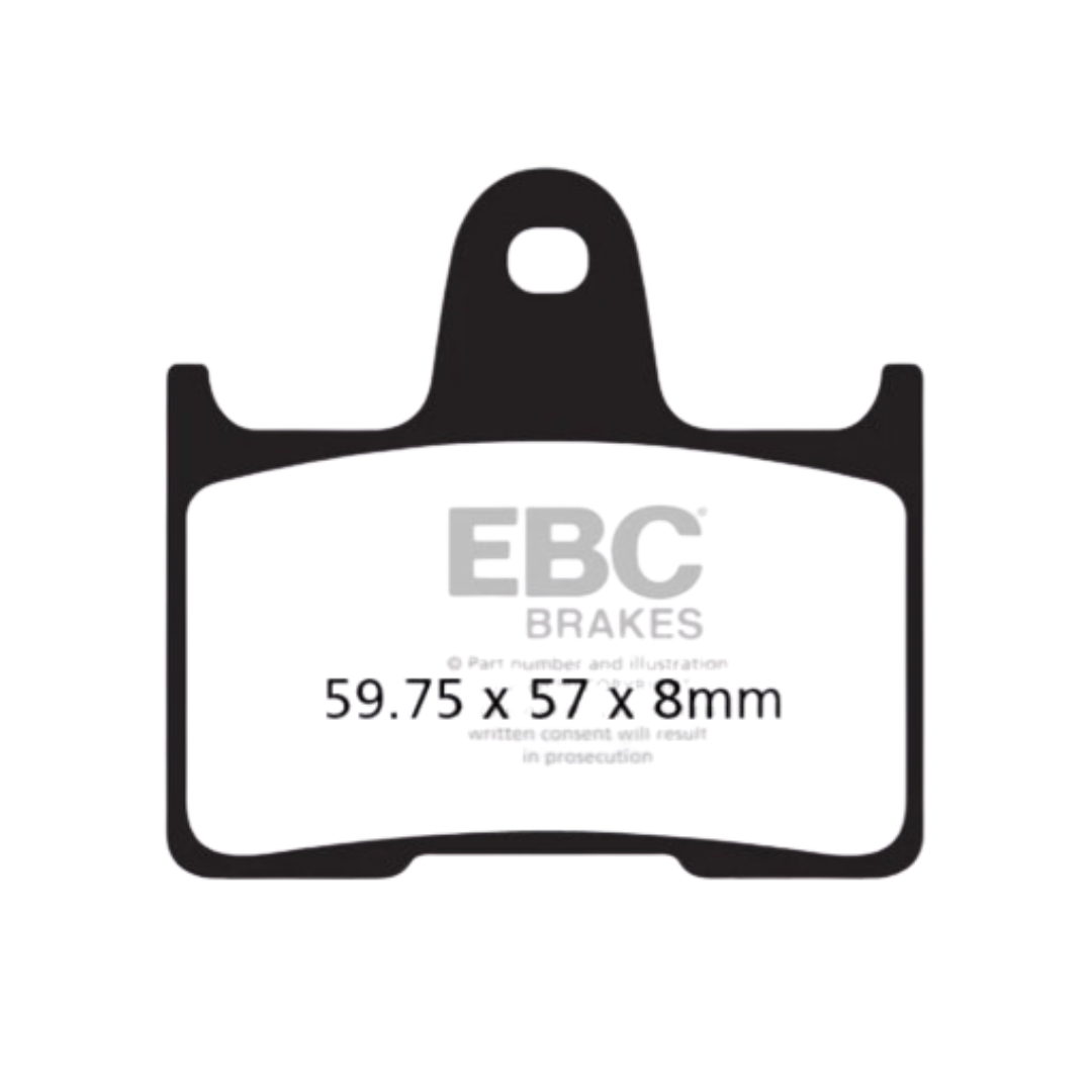 Fully Rear Sintered Brake Pads - EBC Brakes