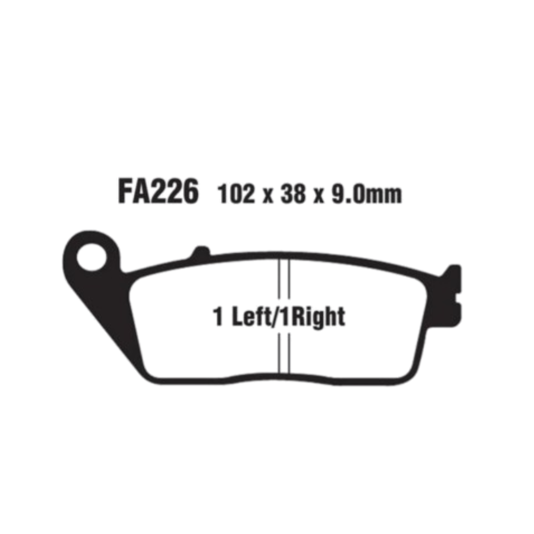 Fully Front Sintered Brake Pads - EBC Brakes