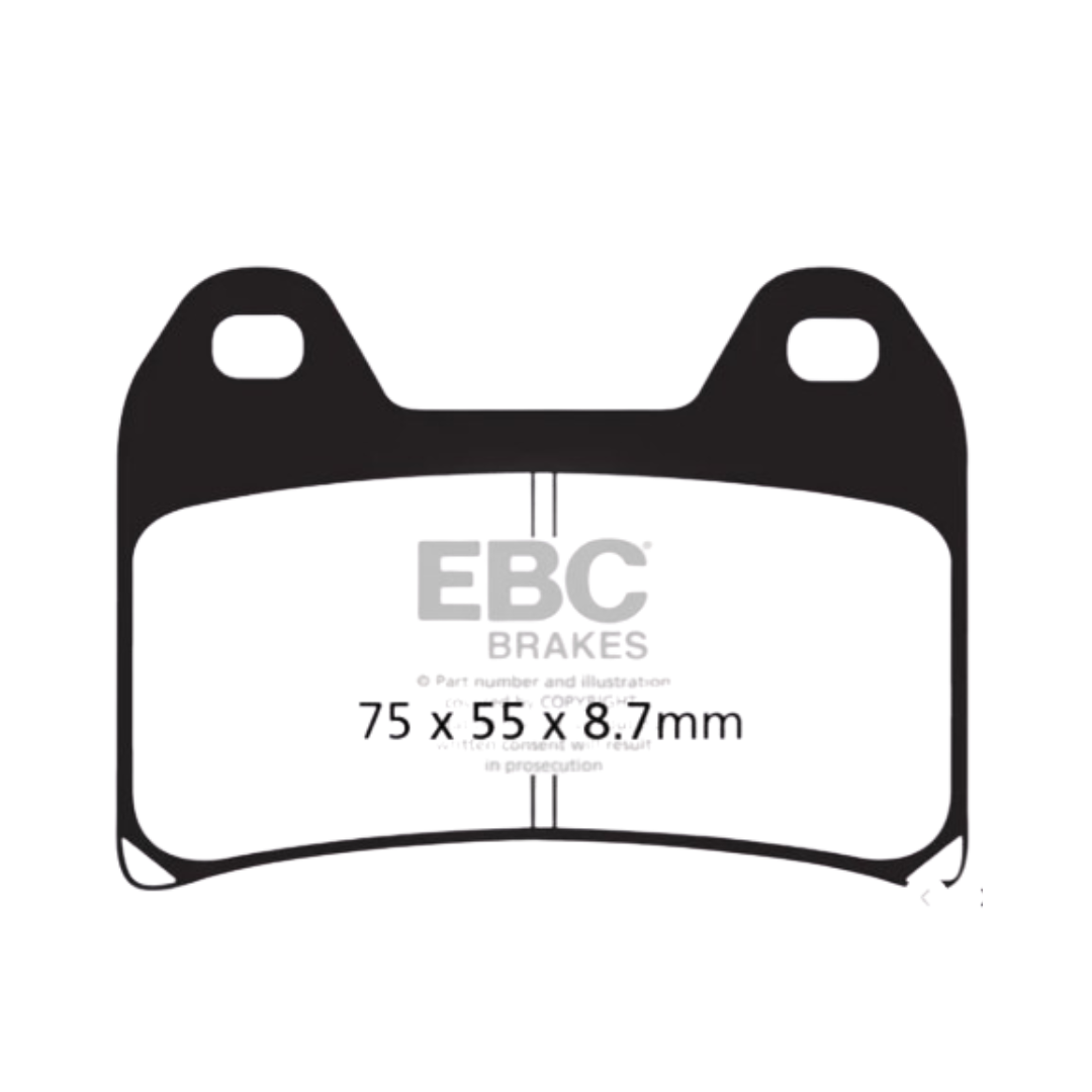 Fully Front Sintered Front Brake Pads - EBC Brakes
