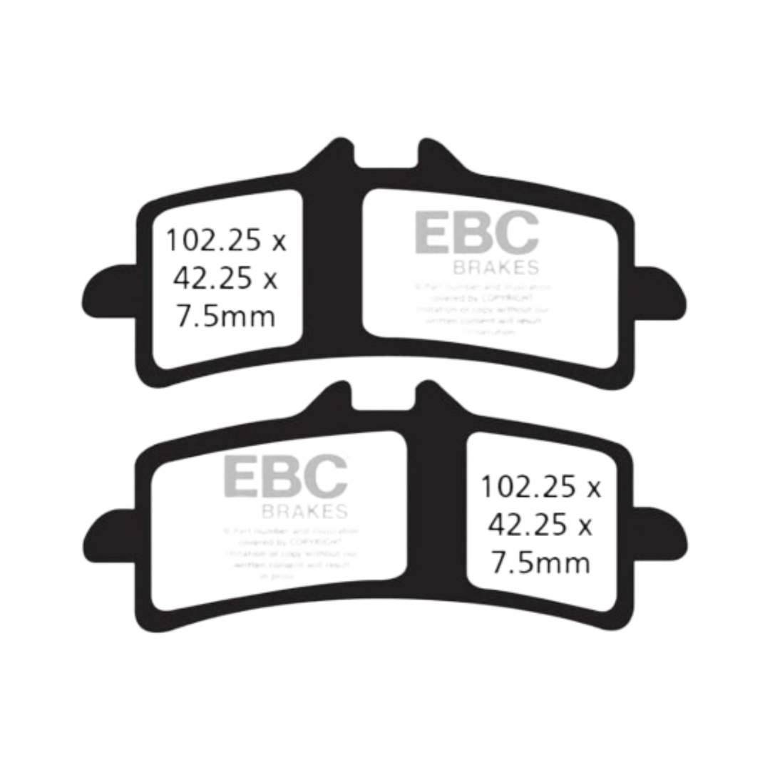 FA447HH पूरी तरह से सिंटर्ड ब्रेक पैड - EBC ब्रेक