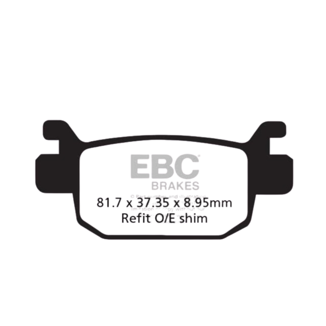 Fully Rear Sintered Brake Pads - EBC Brakes