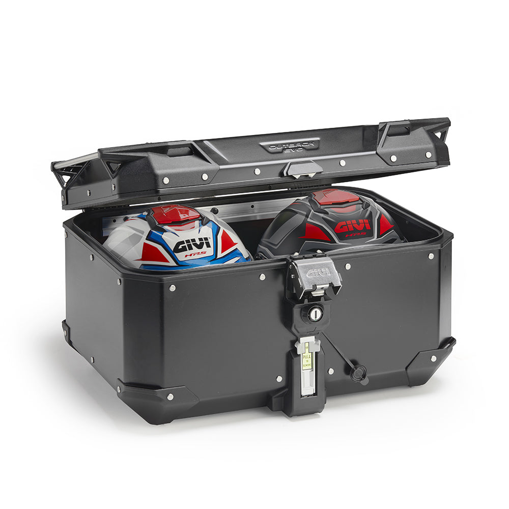 Monokey Top Box Black Trekker Outback EVO Smart 58Ltr -Givi