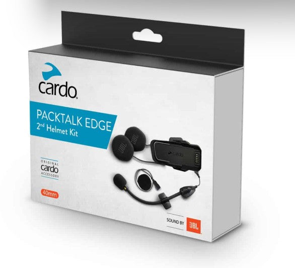 Packtalk Edge Pro - 2ND Helmet Kit JBL-Cardo – Bikenbiker
