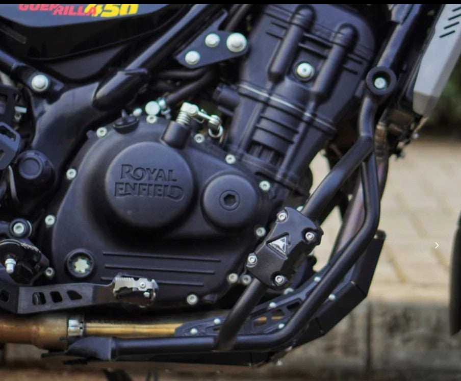 Crash/Leg Guard Black For Royal Enfield Guerrilla450 - Auto Engina