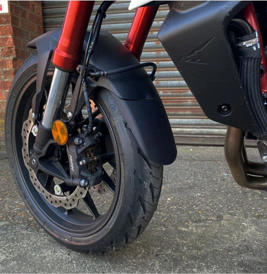 Extenda Fenda Matte Black For Honda CB750 Hornet-Pyramid Plastics