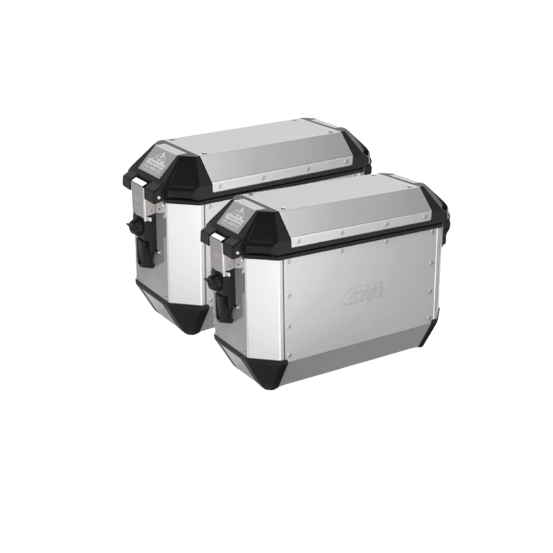 Monokey Side Box Trekker Alaska Silver Pair - Givi