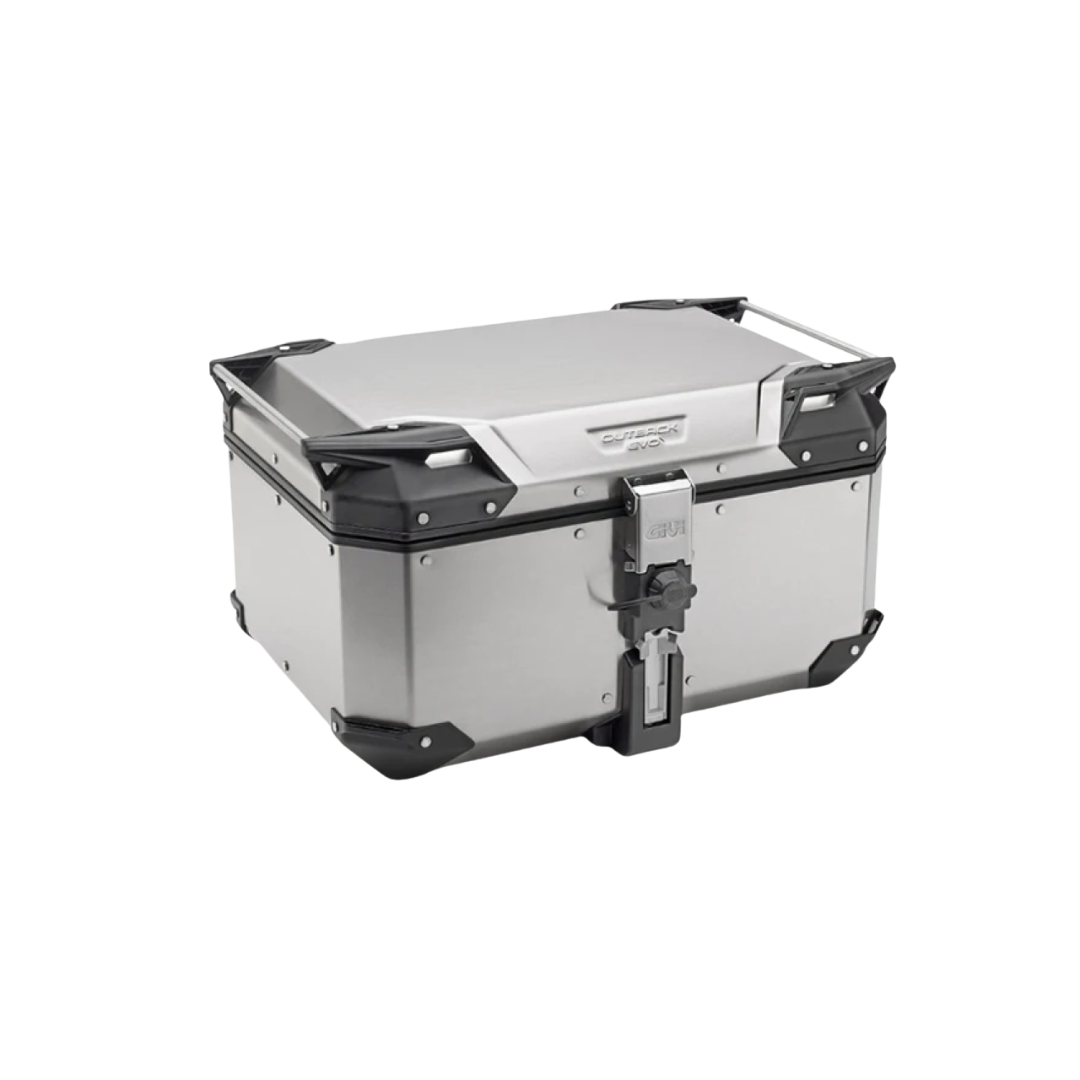 Monokey Top Box Evo 58Ltr Trekker Outback Silver - Givi
