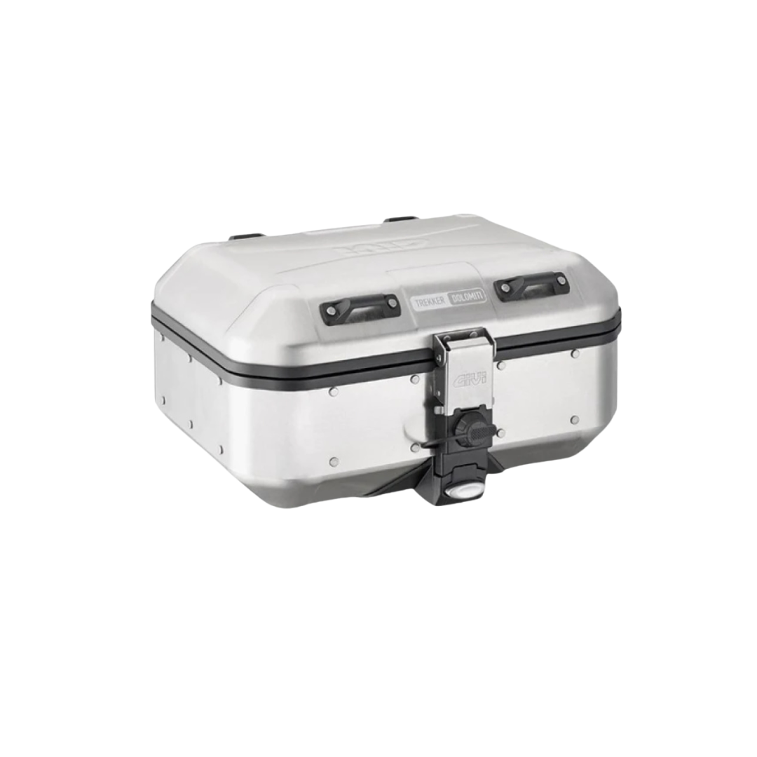 Monokey Top/Side Box 30Ltr Silver Trekker Dolomiti - Givi
