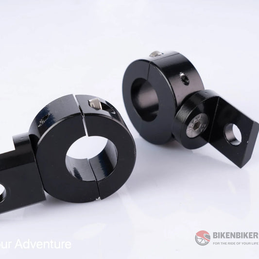 Aux Led Lights Round Bars Clamps - Own Your Adventure Lighting