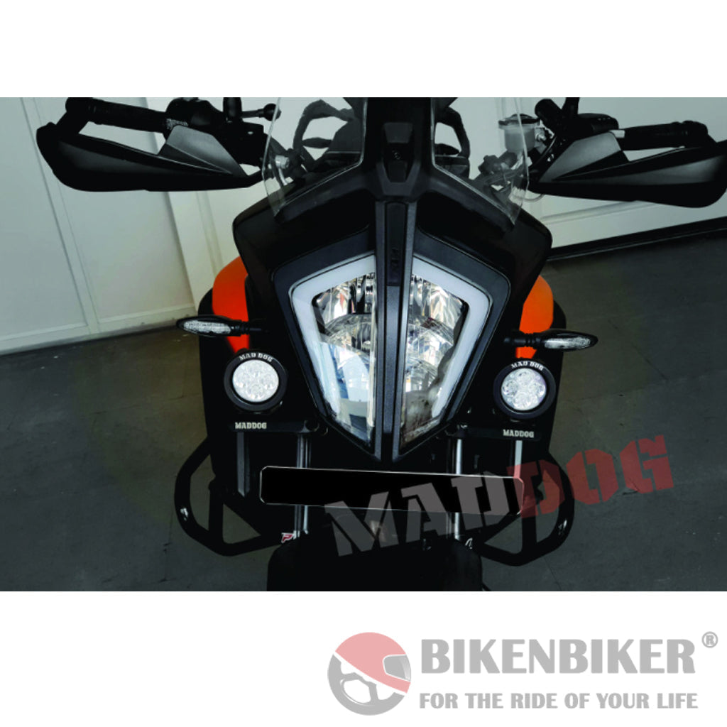 Aux Light Clamps V2 For Ktm 390 Adventure - Maddog Accessories