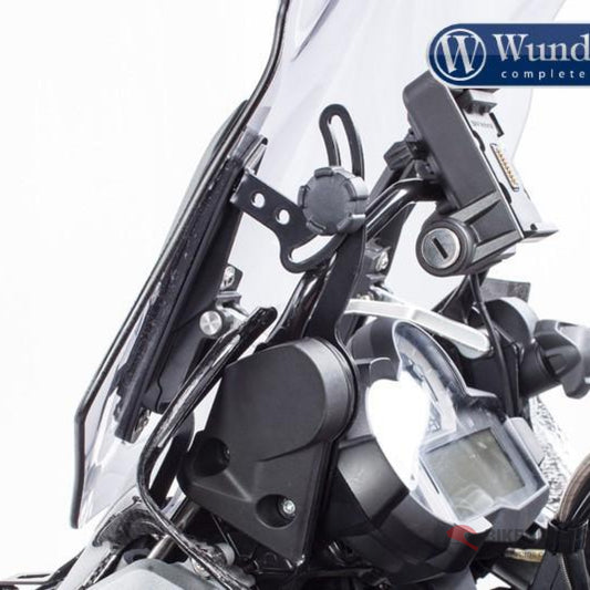 Bmw R1200Gs Ergonomics - Windscreen Reinforcement Brackets Wunderlich Screen