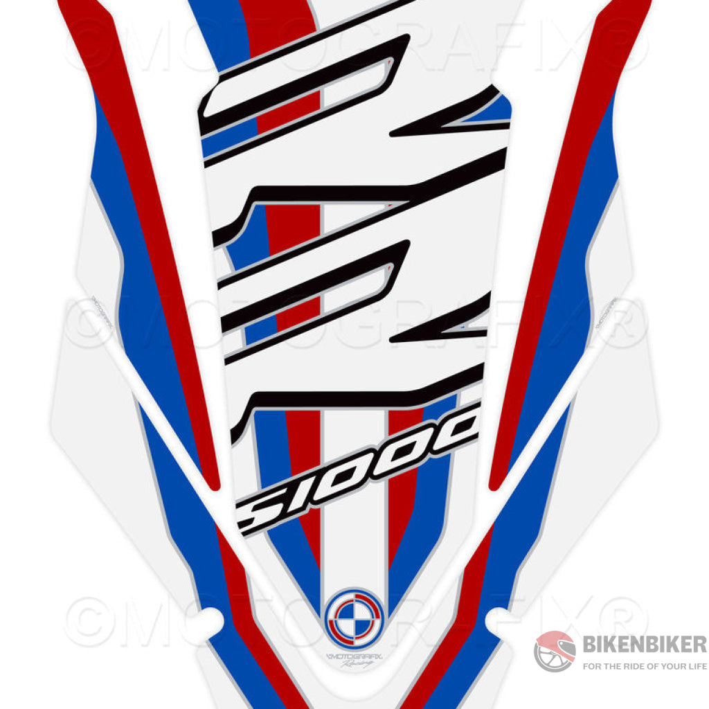 Bmw S1000Rr 2019 Motorsport Motorcycle Tank Pad Protector 3D Gel Tb043Msrr Motografix Tank Pad