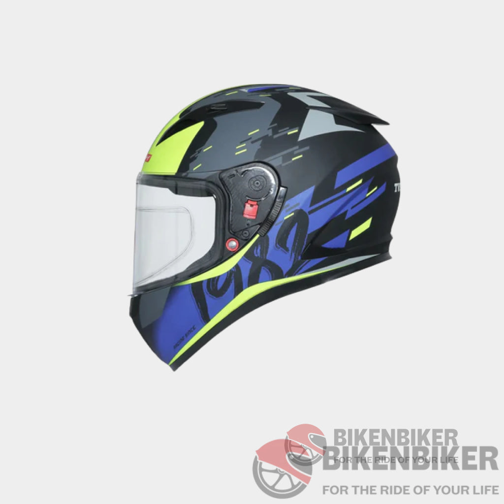 Dual Visor Helmet For Men Tvs Racing
