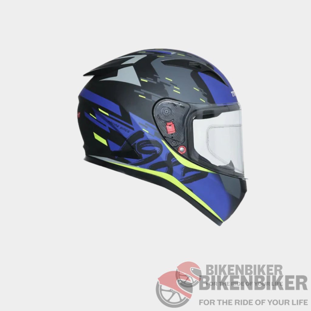 Dual Visor Helmet For Men Tvs Racing
