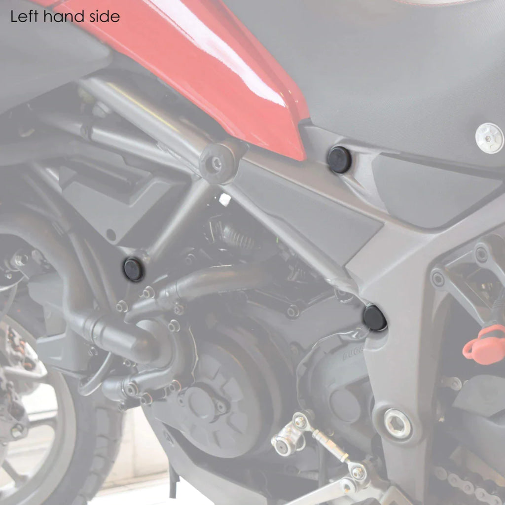 Ducati Multistrada 1200/S - Frame Caps Pyramid Plastics Protection