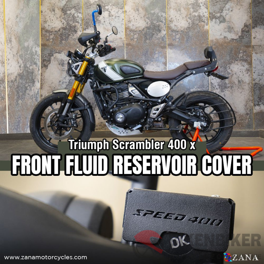 Front Fluid Reservoir Cover Triumph Speed 400/ Scrambler 400 X - Zana