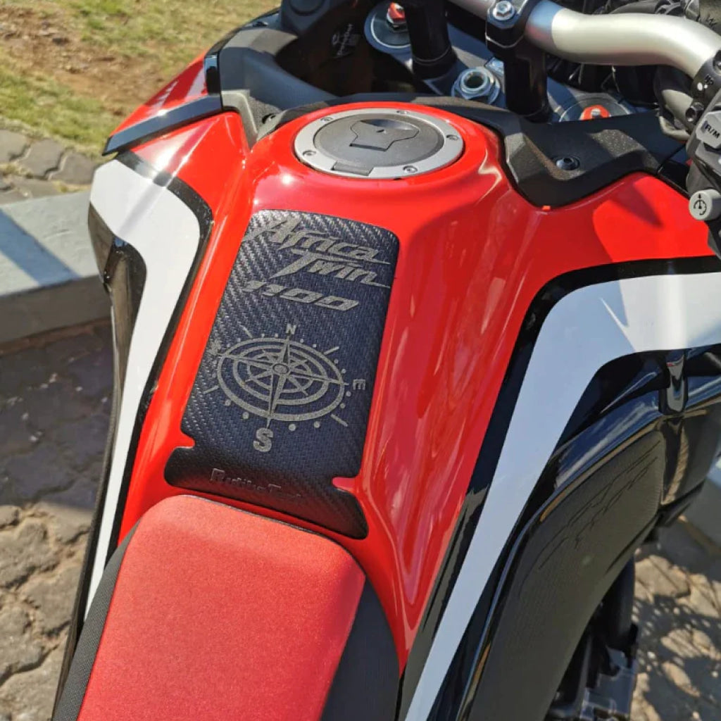 Honda Africa Twin Crf1100L Ergonomics - Tank Pad Rubba Tech Tank Pad