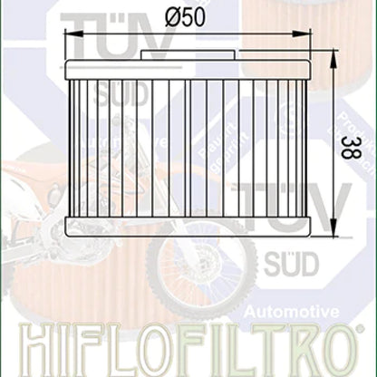 Honda Crf250 Oil Filter - Hi Flo