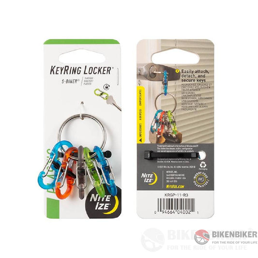 Keyring Locker - S-Biner® (Plastic) Nite Ize Tools