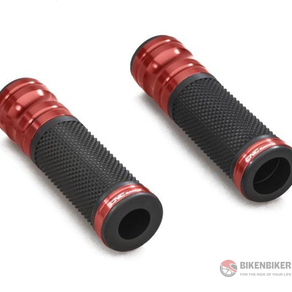 Lab One Grips - Cnc Racing Red Handlebar
