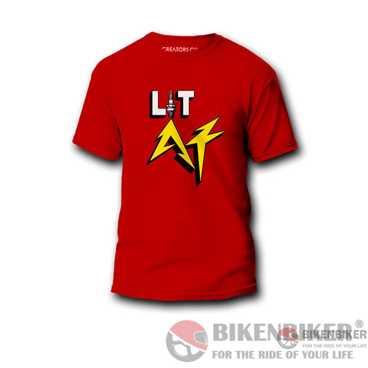 Lit Af - T-Shirt | Creators Co Apparel