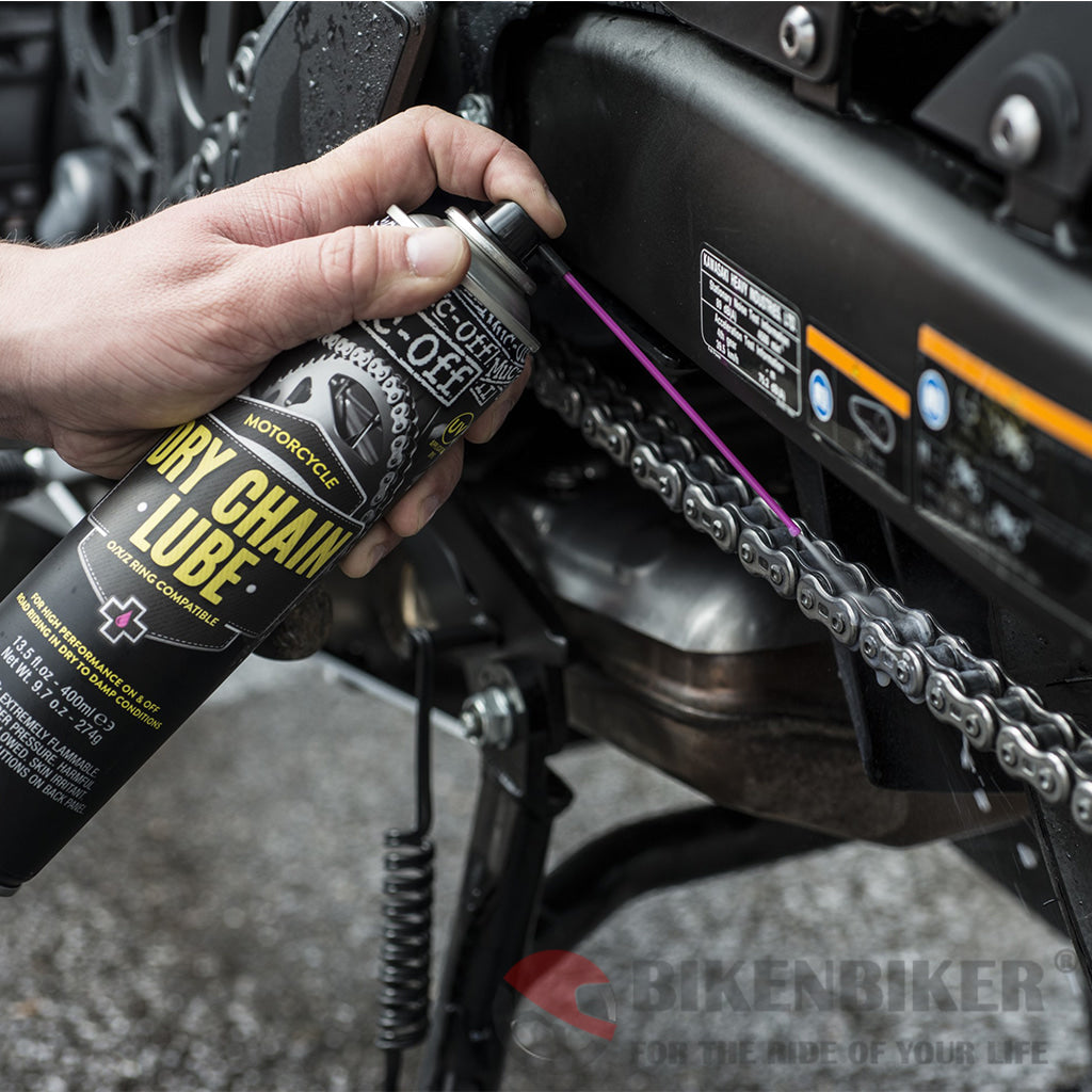 Muc-Off Motorcycle Dry Chain Lube - 400Ml Maintenance