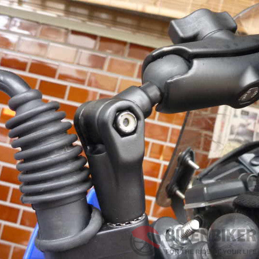 RAM Motorcycle Twist and Tilt™ Pivot Base with 1" Ball - Bike 'N' Biker