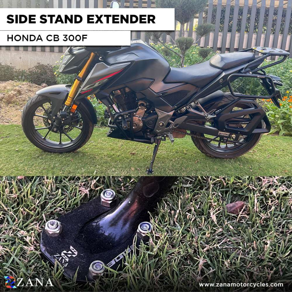 Side Stand Extender For Honda Cb300F- Zana Sidestand Enlargement