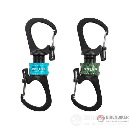 Slidelock® 360° Magnetic Locking Dual Carabiner - Nite Ize Tools