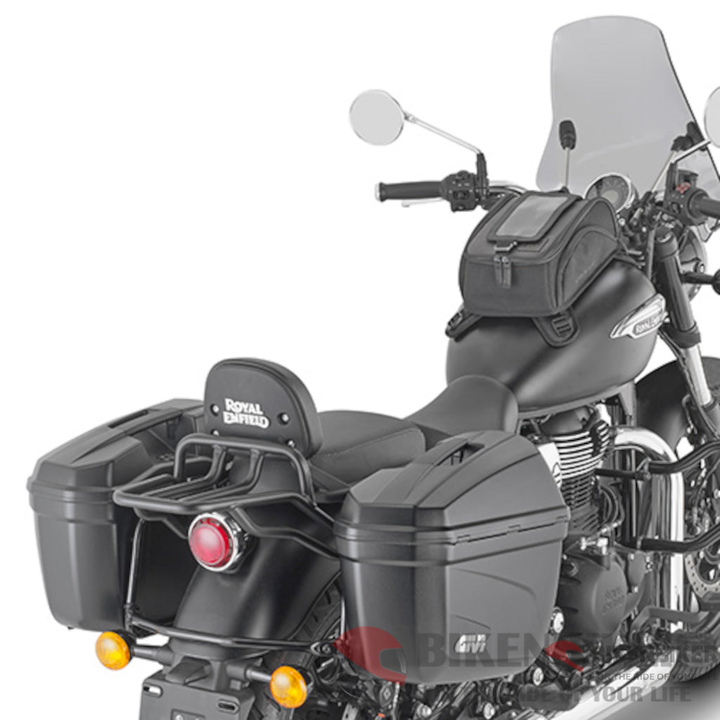 Specific Pannier Holder For Royal Enfield Meteor 350 - Givi Side Rack