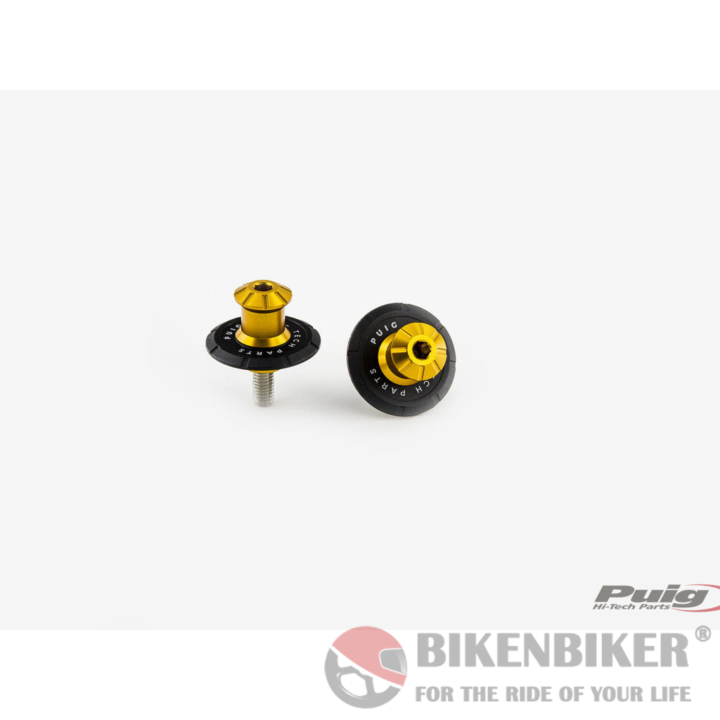 Spool Slider Pro For All Bikes-Puig Gold Spool Slider