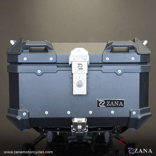 Top Box Aluminium Black (35Ltr)- Zana