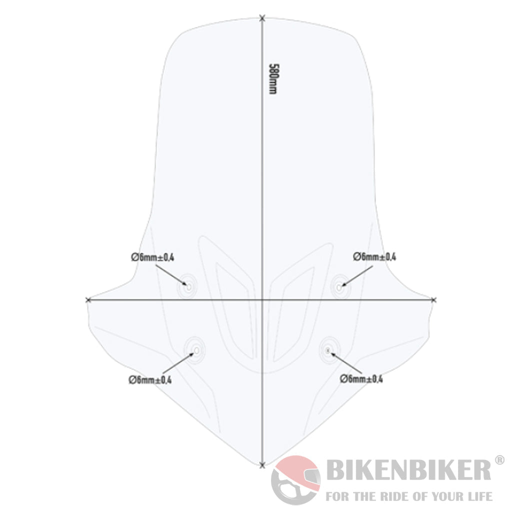 Touring Windscreen For Honda Cb500X - Givi