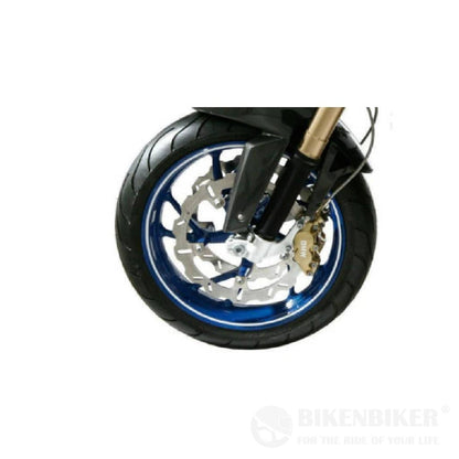Wheel Rim Tape Sticker (Upto 17 Inch Rims) White Rims