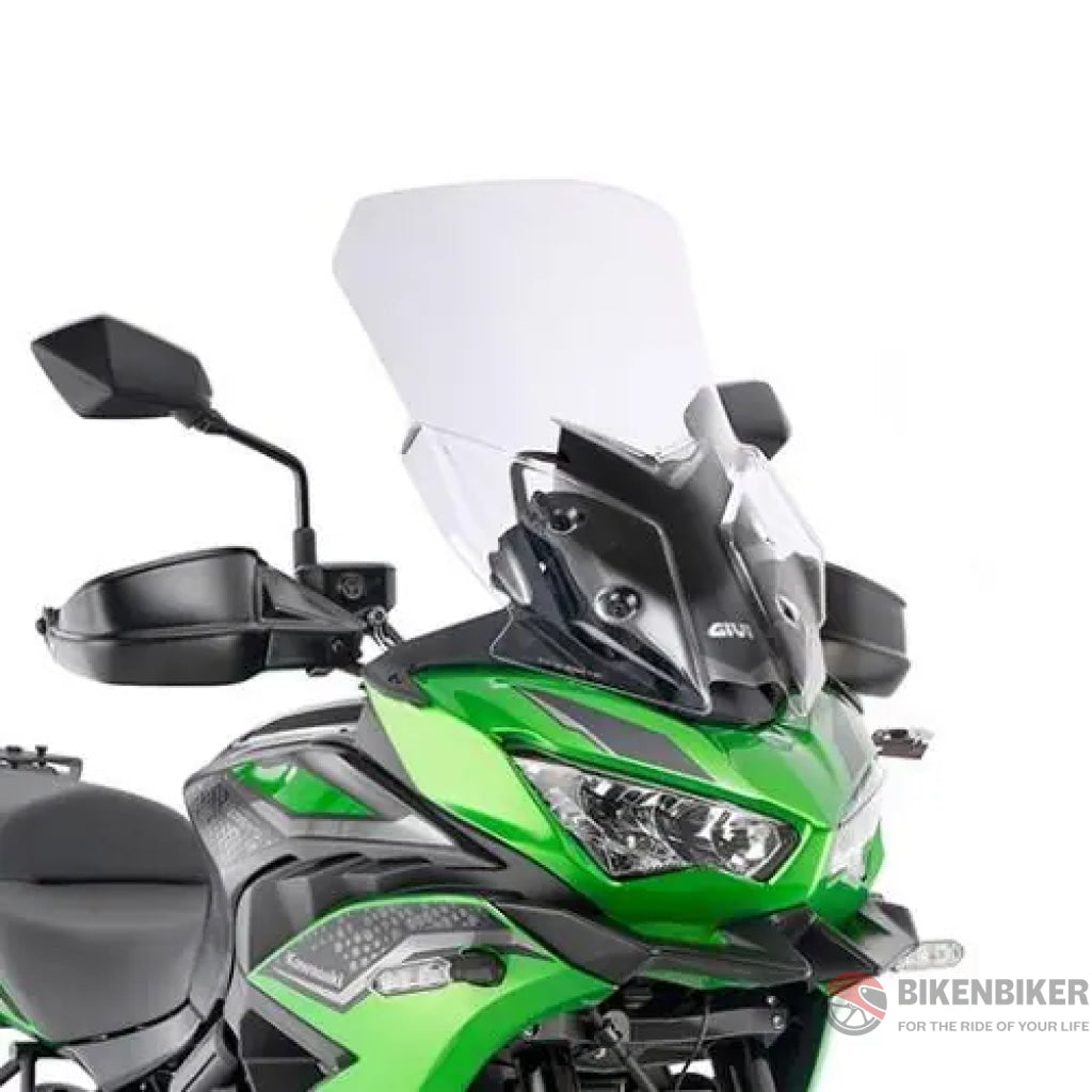 Windscreen for Kawasaki Versys 650 (22- color clear- Givi