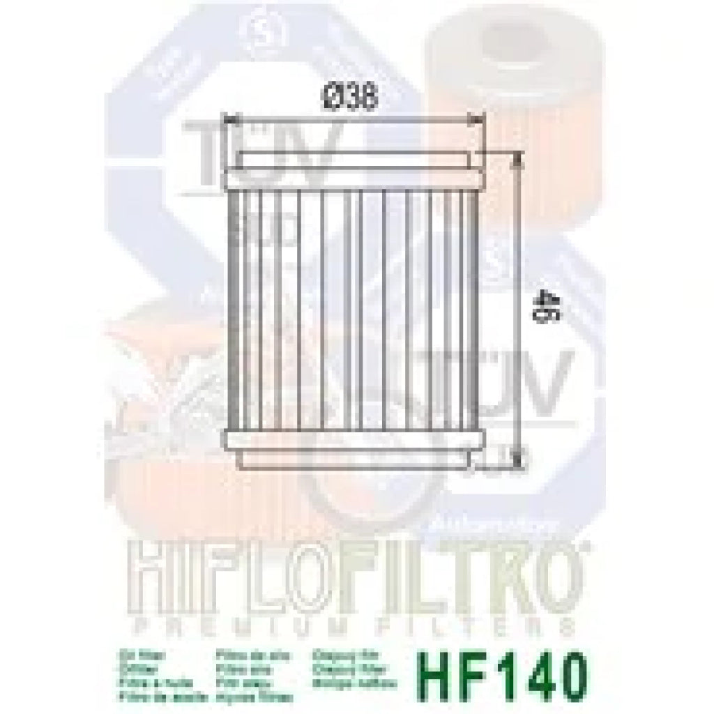 Yamaha Wr 250/450F Oil Filter - Hi Flo