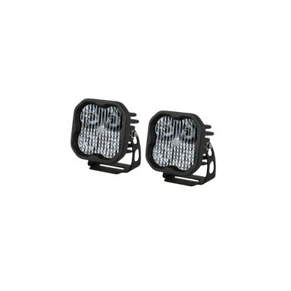 White Sport Backlit Led Stage Series 3" Pod (pair) Light - Diode Dynamics