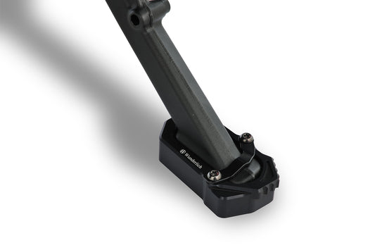 Side stand foot enlarger R1300GS/GSA with height increase - Black - Wunderlich