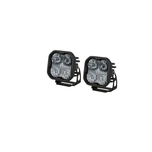 White Pro Backlit Led Stage Series 3" Pod (pair) Light - Diode Dynamics
