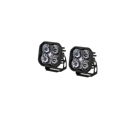 White Pro Backlit Led Stage Series 3" Pod (pair) Light - Diode Dynamics