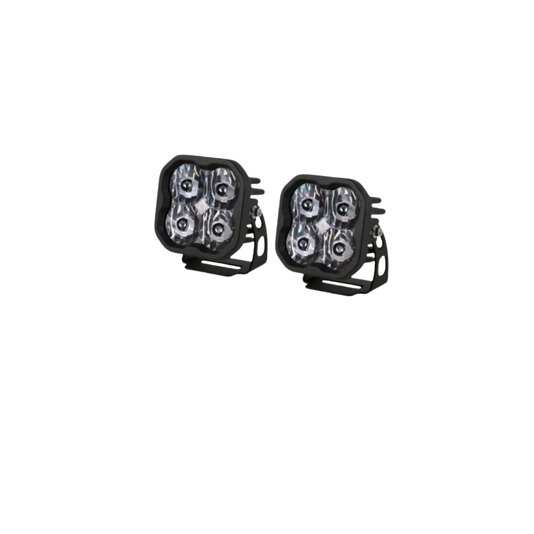 Stage Series 3" White Sport LED Pod (pair) - Diode Dynamics