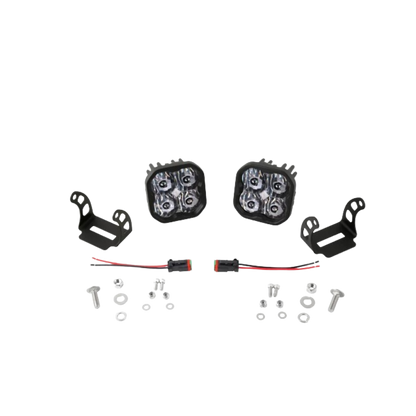 White Pro Led Stage Series 3"Pod (pair) Light - Diode Dynamics