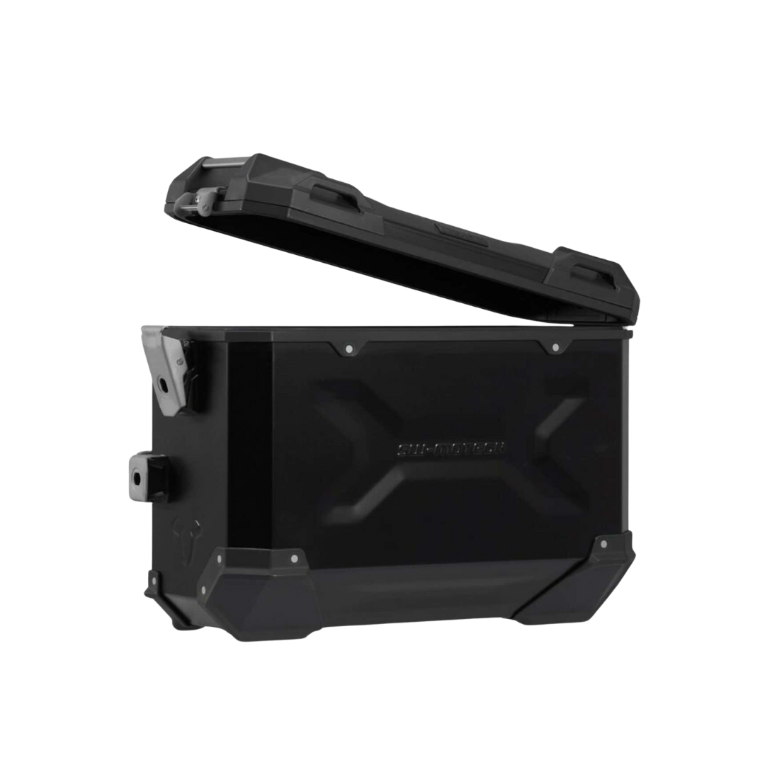 TraX ADV Side Case System 37/37L“Black for BMW R1300GS 2024-SW-Motech-KFT.07.975.70001/B