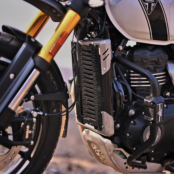 Radiator Guard for Triumph Scrambler 400X / Speed 400 - Auto Engina